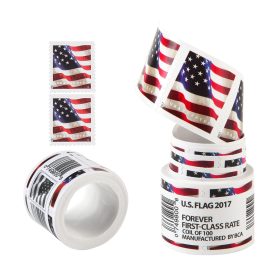 2017 US Flags Forever First Class Postage Stamps