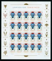 Year of the Ox Stamp Celebrates Lunar New Year Forever First Class Postage Stamps