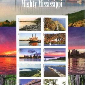 Mighty Mississippi Forever First Class Postage Stamps
