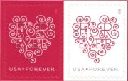 Red White Forever First Class Postage Stamps - Image 2