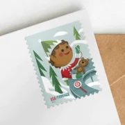 USPS Holiday Elves Forever Postage Stamps - Image 5