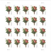 USPS Celebration Boutonniere Forever Postage Stamps