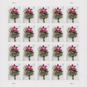 Contemporary Boutonniere Forever First Class Postage Stamps
