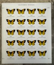 USPS California Dogface Butterfly Forever First Class Postage Stamps - Image 2
