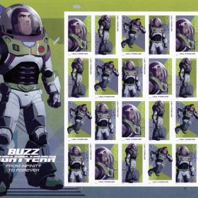 ‘Go Beyond’ Your Typical with Buzz Lightyear Forever First Class Postage Stamps