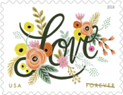 Love Flourishes Forever First Class Postage Stamps - Image 3
