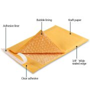 Kraft Bubble Mailers, Yellow Padded Envelope - Image 16