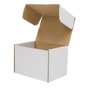 50 Pack 6x4x3 inch Corrugated Box Mailers- White Cardboard Shipping Box Corrugated Box Mailer Shipping Box for Mailer RT - Image 8