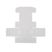 50 Pack 6x4x3 inch Corrugated Box Mailers- White Cardboard Shipping Box Corrugated Box Mailer Shipping Box for Mailer RT - Image 5