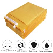 Kraft Bubble Mailers, Yellow Padded Envelope - Image 28