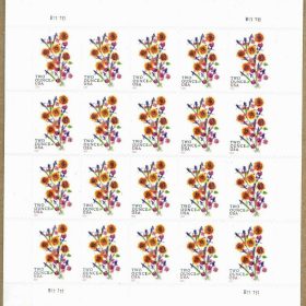 Sunflower Bouquet Two Ounce Forever First Class Postage Stamps